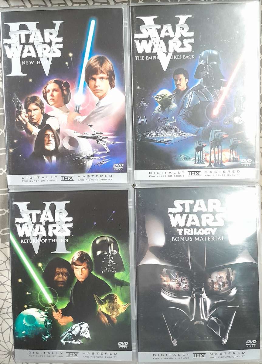 Star Wars Trilogy 4dvd box set