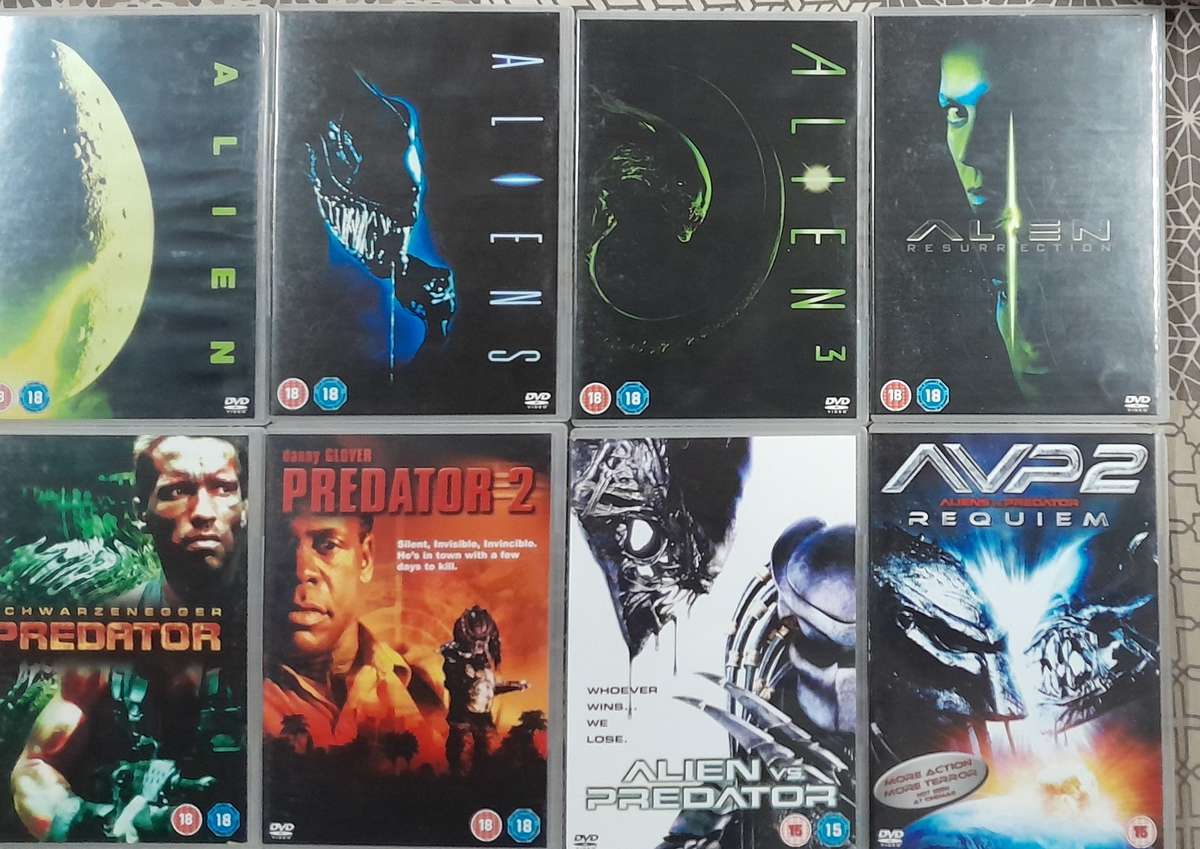 Alien / Predator - Total Destruction Ultimate DVD Collection (8 disc set)