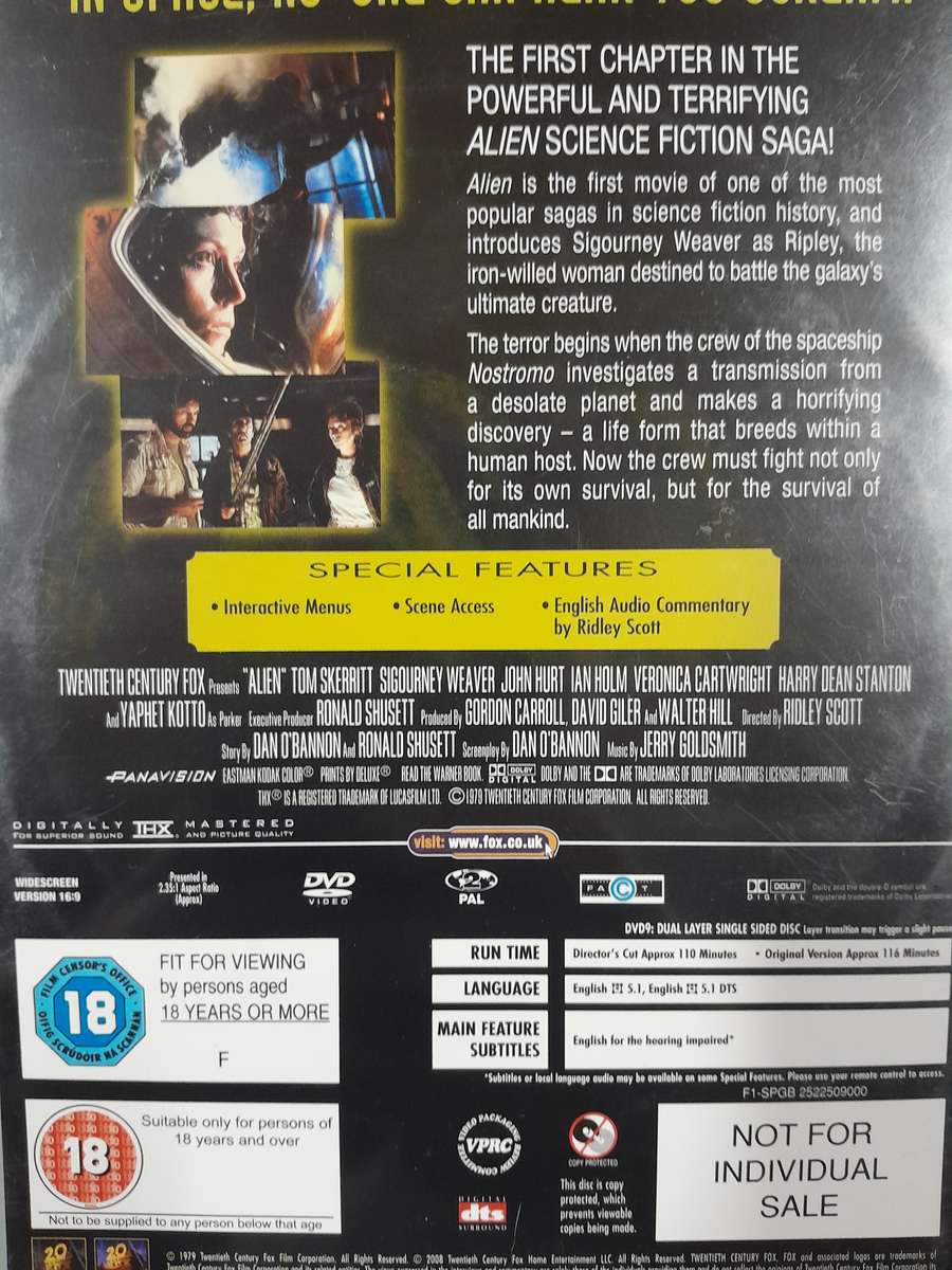 Alien / Predator - Total Destruction Ultimate DVD Collection (8 disc set)