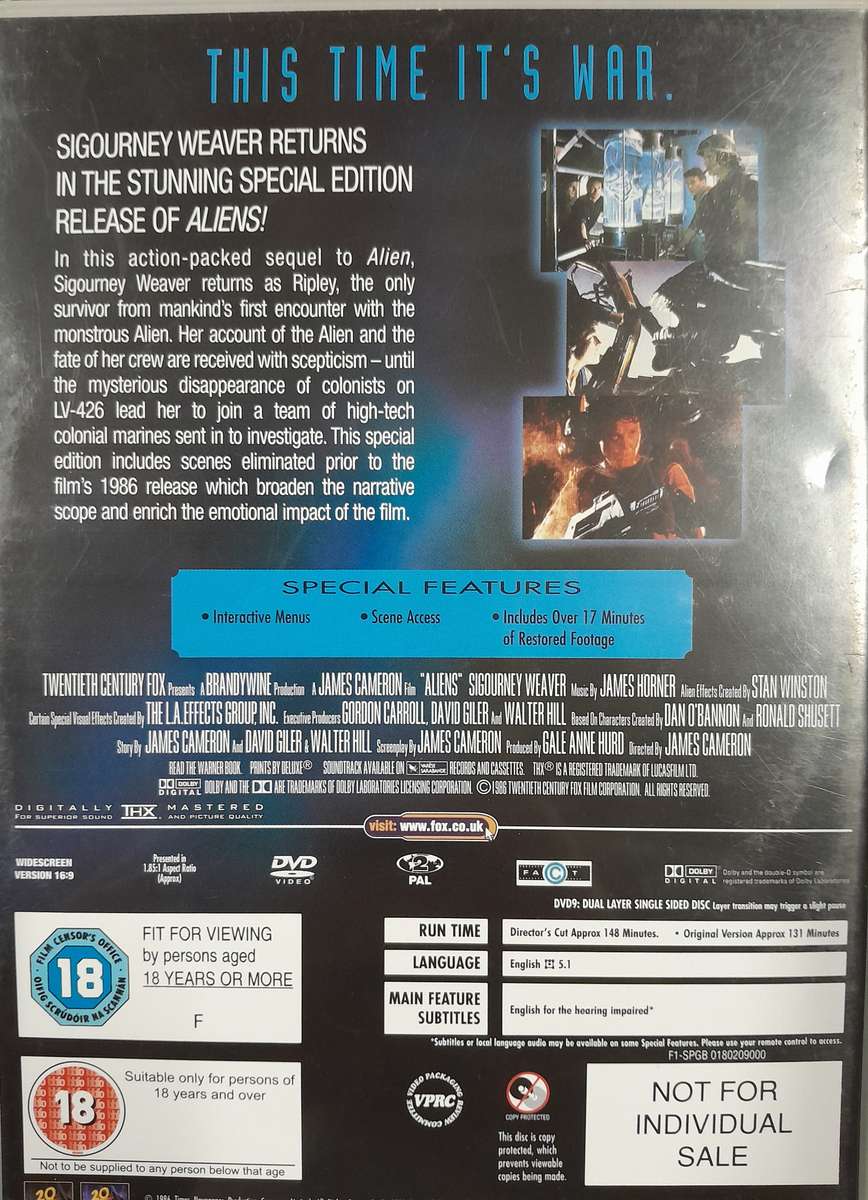 Alien / Predator - Total Destruction Ultimate DVD Collection (8 disc set)