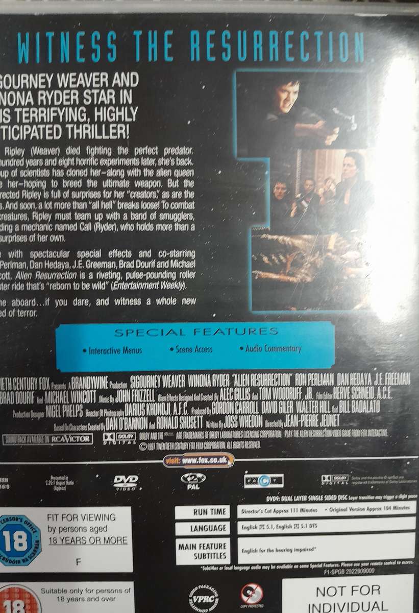 Alien / Predator - Total Destruction Ultimate DVD Collection (8 disc set)