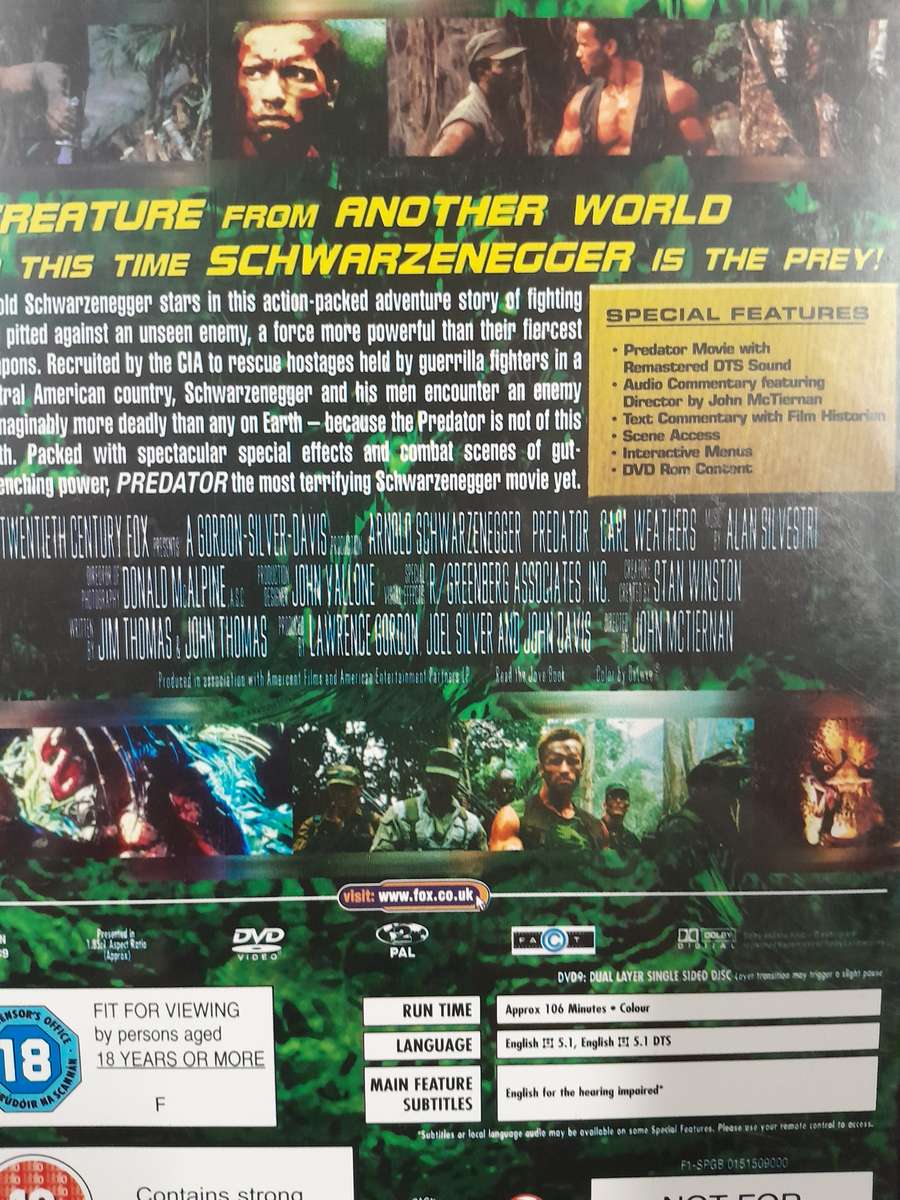 Alien / Predator - Total Destruction Ultimate DVD Collection (8 disc set)