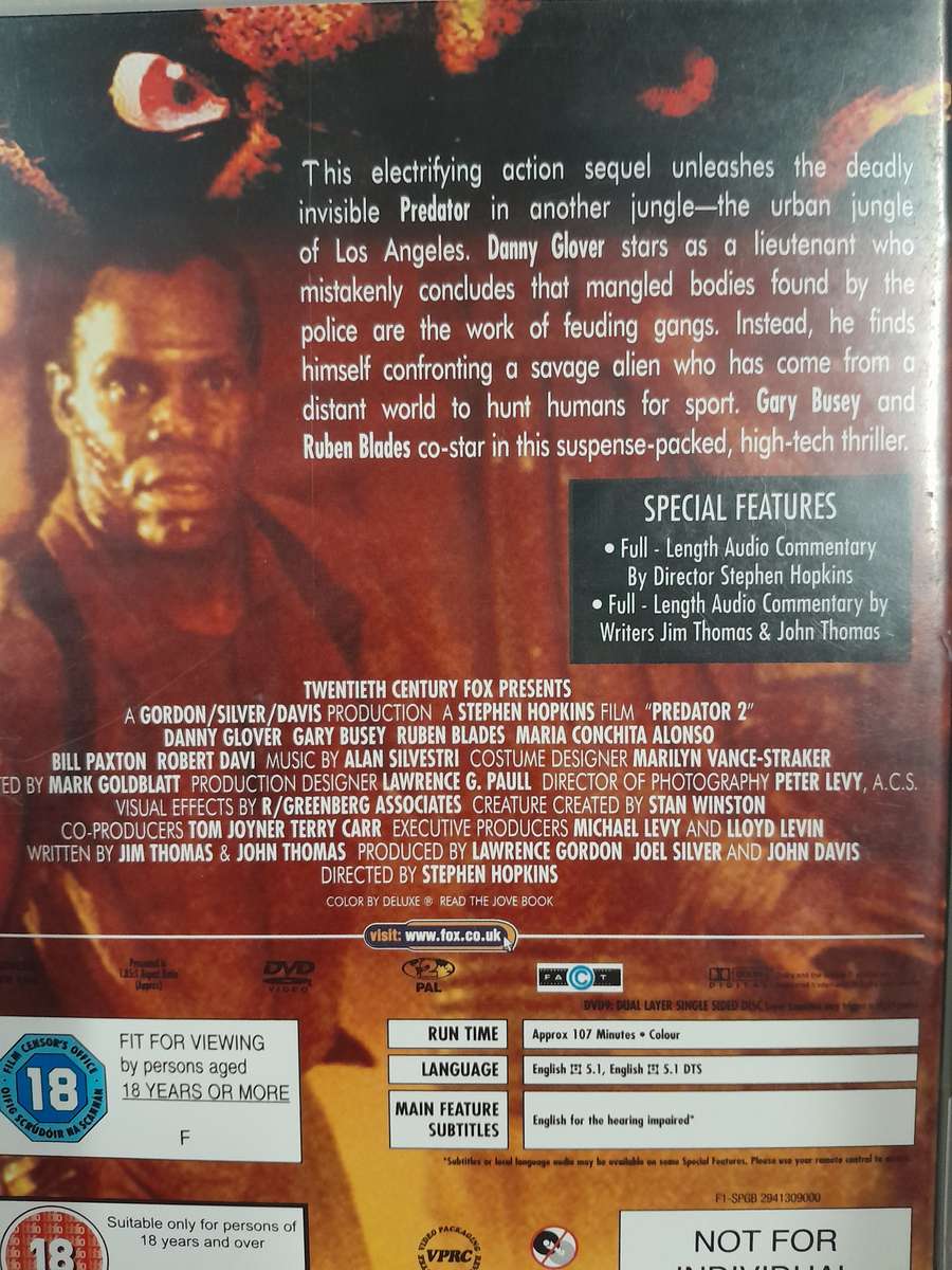 Alien / Predator - Total Destruction Ultimate DVD Collection (8 disc set)