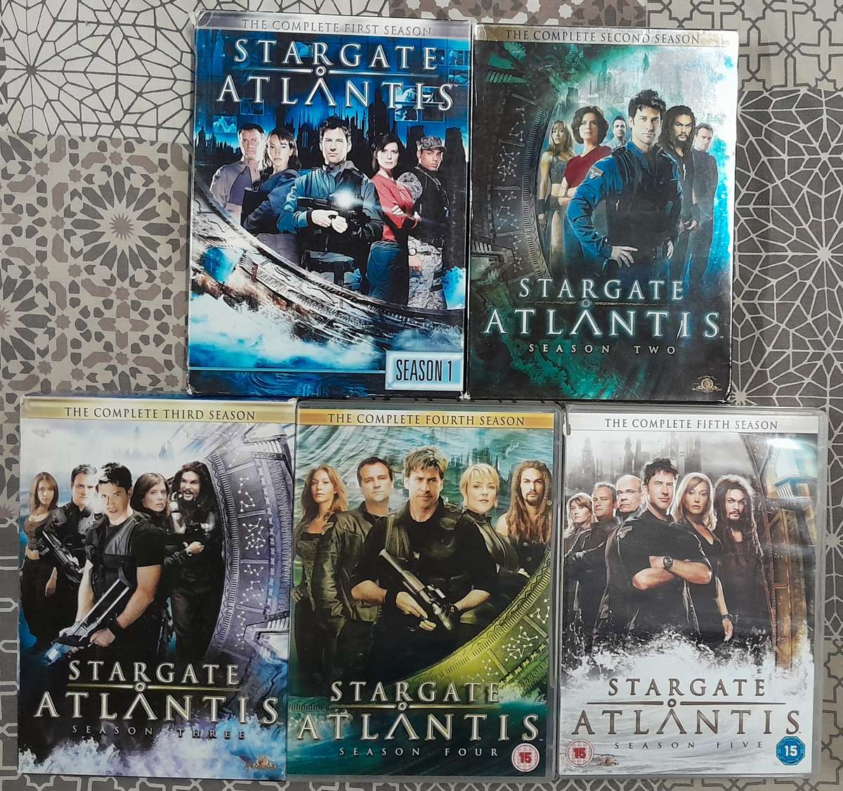 Stargate Atlantis - complete series seasons 1 to 5 DVD bundle