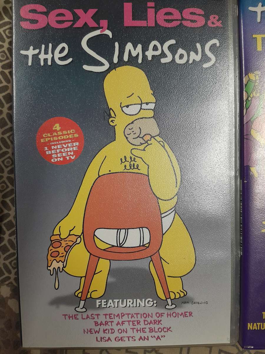 The Simpsons - 7 x VHS bundle