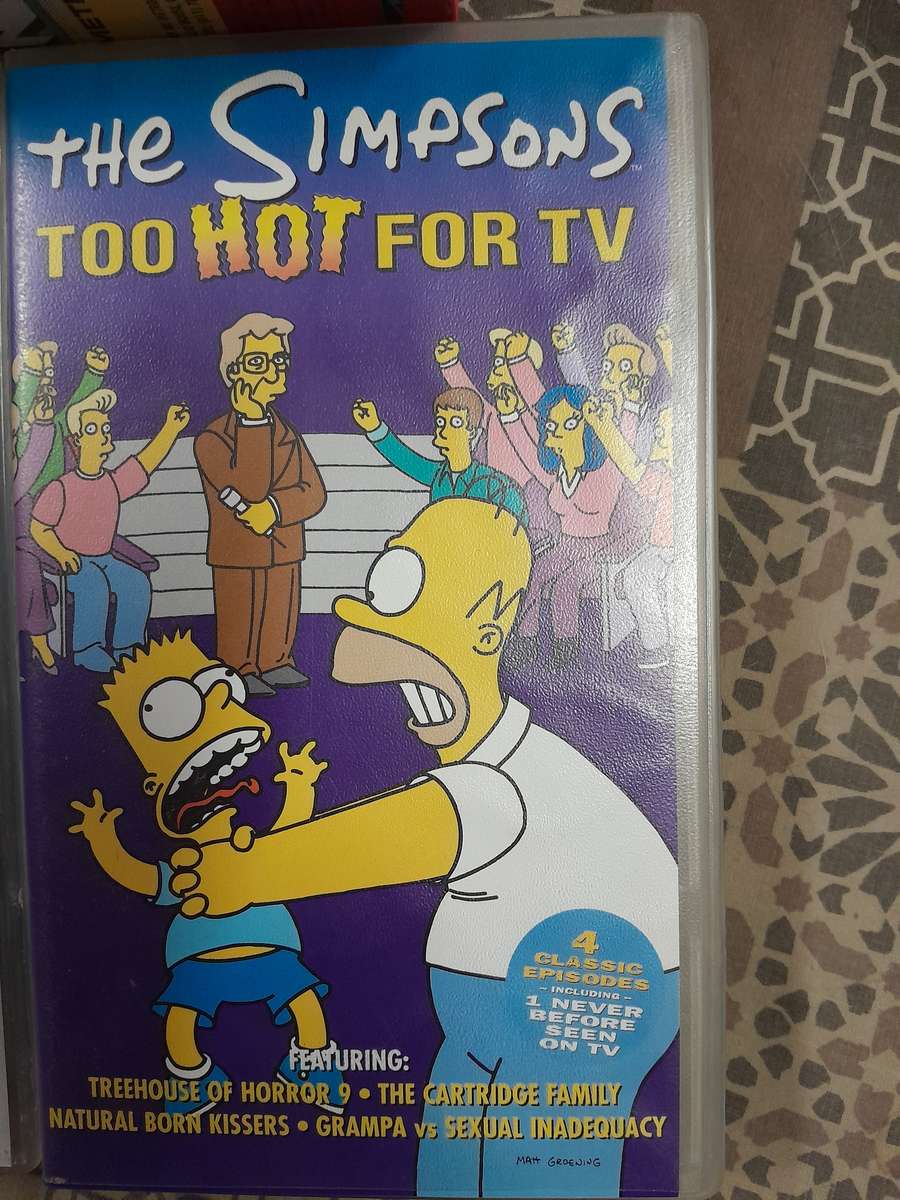 The Simpsons - 7 x VHS bundle
