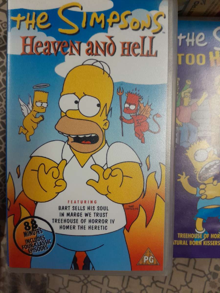 The Simpsons - 7 x VHS bundle