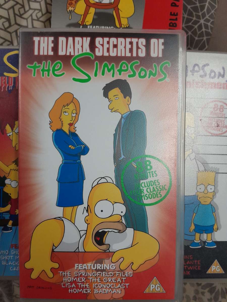 The Simpsons - 7 x VHS bundle