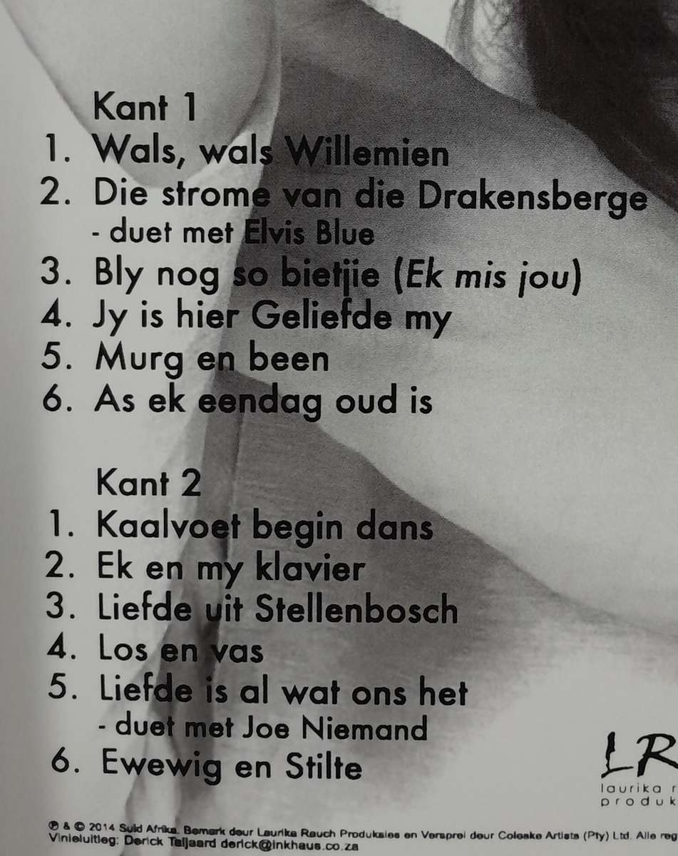 Laurika Rauch - Wals, Wals Willemien vinyl lp