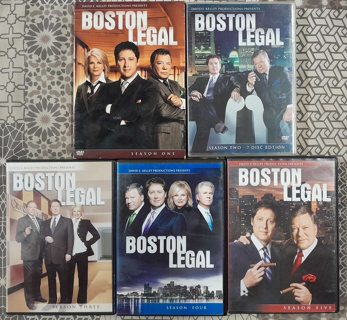 Boston Legal - Complete series (5 seasons, dvd bundle)