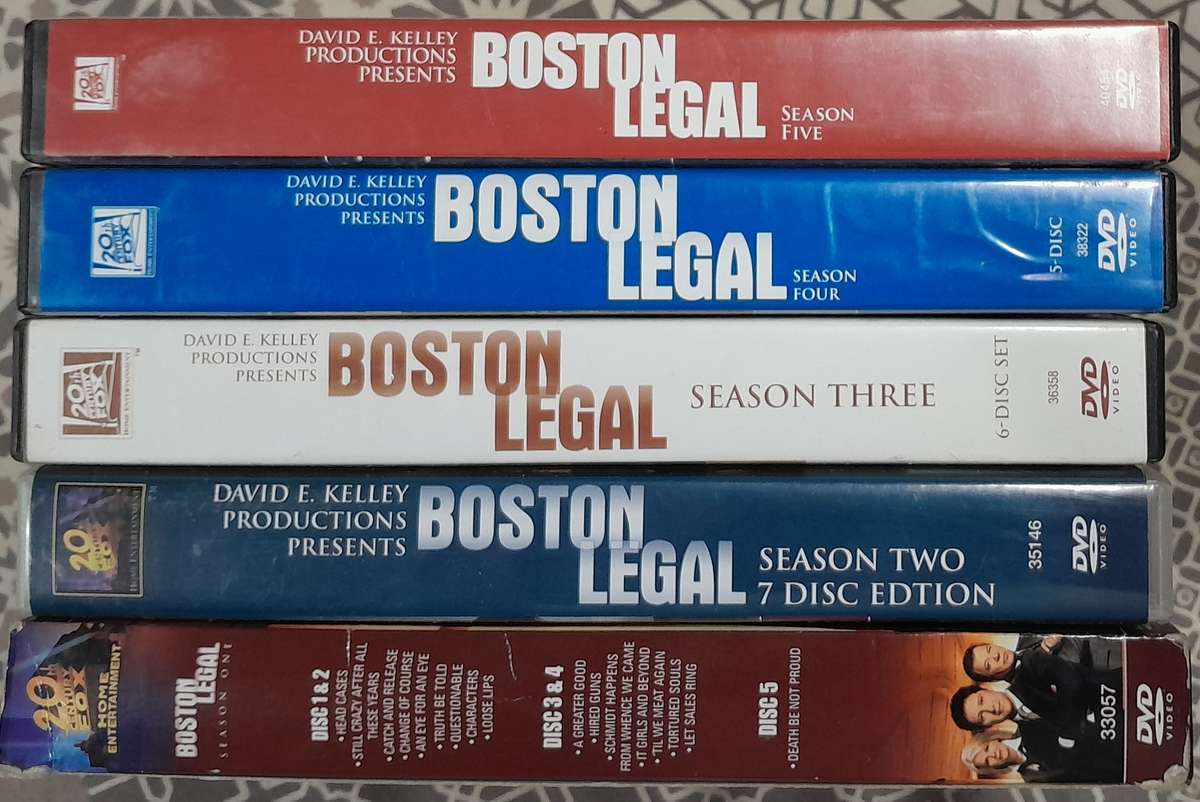 Boston Legal - Complete series (5 seasons, dvd bundle)