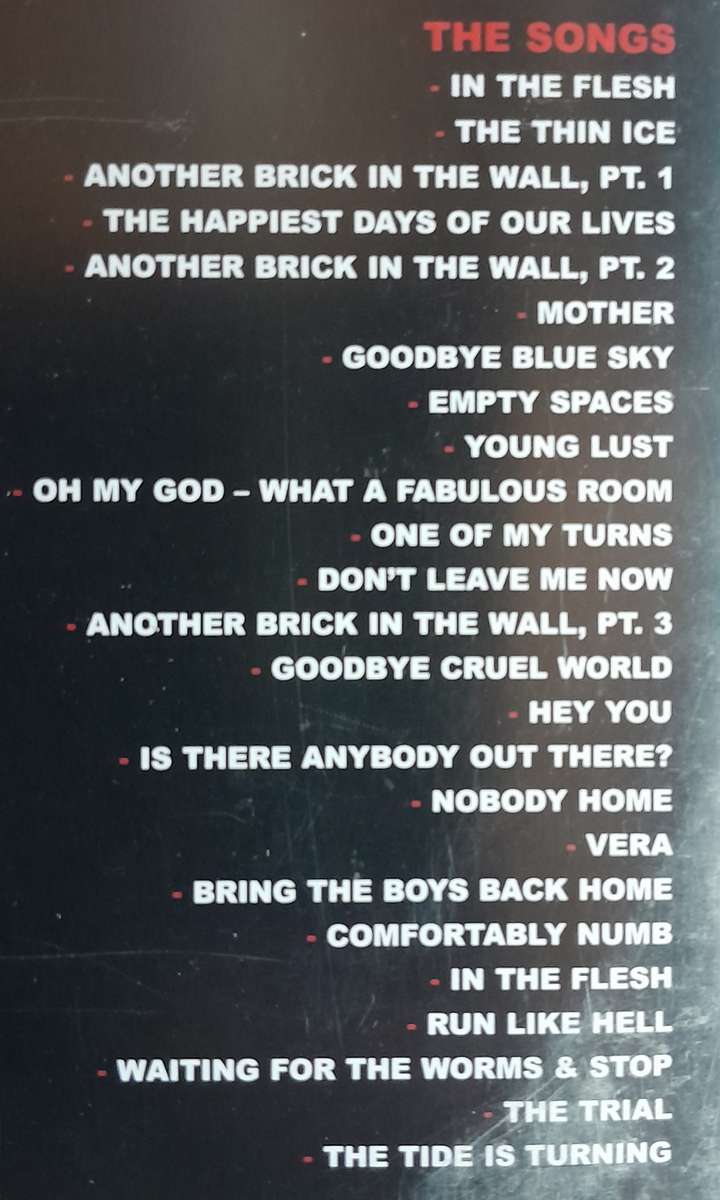 Roger Waters - 2 DVD Bundle (The Wall, live in Berlin and In the Flesh)