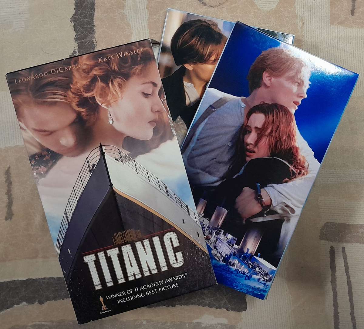 Titanic VHS (2 x NTSC cassettes) USA format