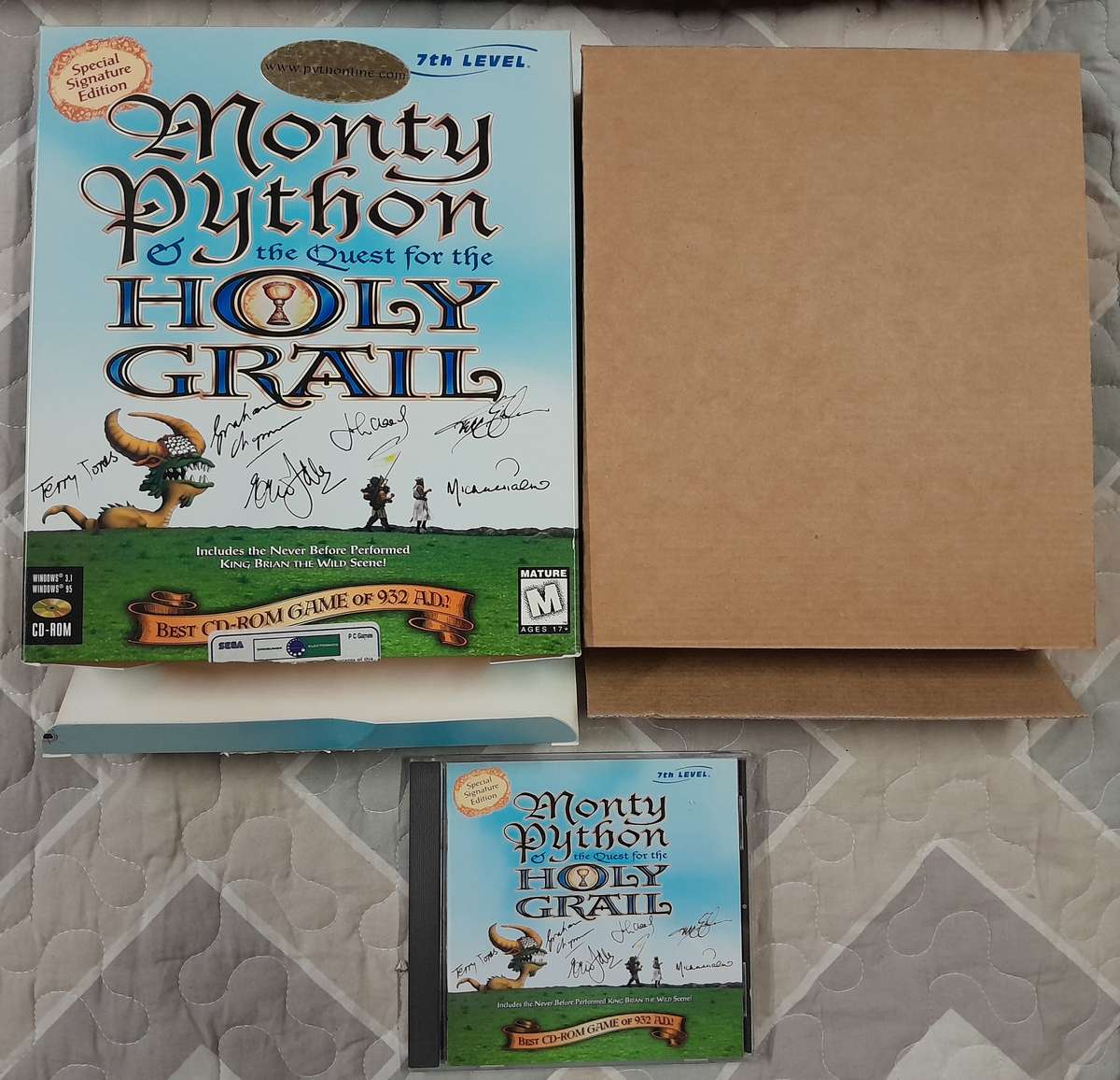 Monty Python - The Quest For The Holy Grail PC Big Box Game