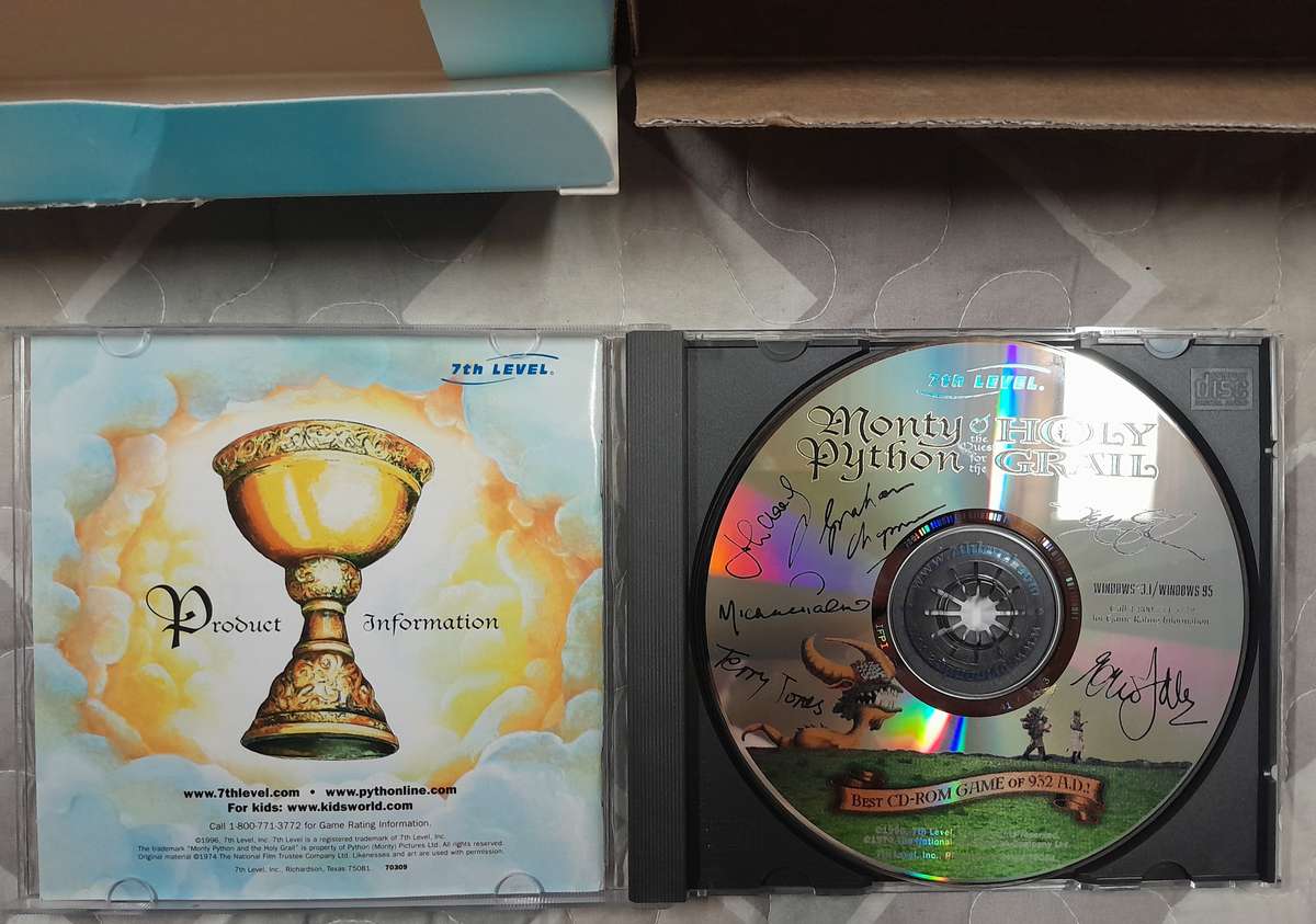 Monty Python - The Quest For The Holy Grail PC Big Box Game