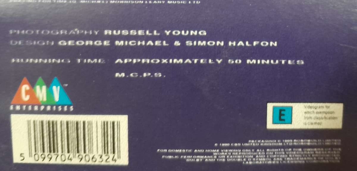 George Michael VHS (Southbank documentary)