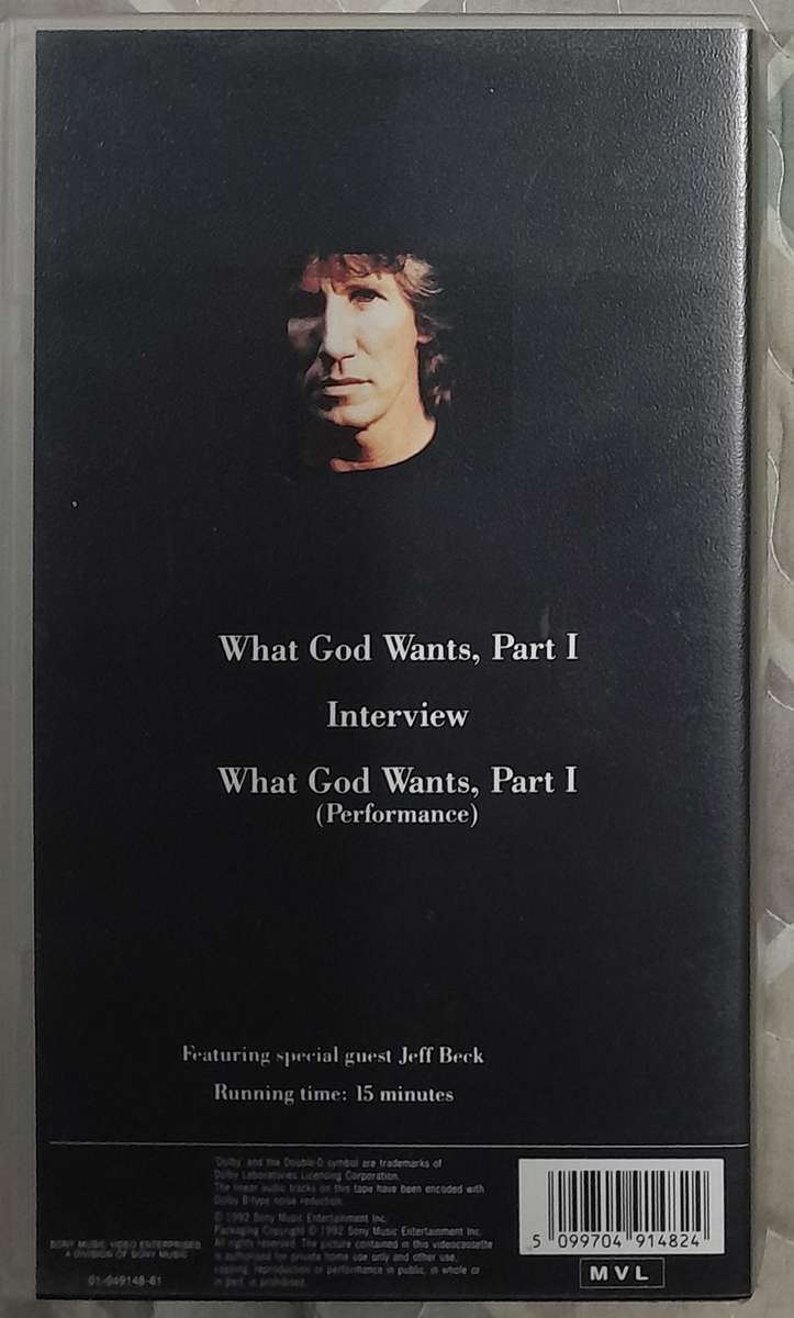 Roger Waters - What God Wants Part 1 VHS (Pink Floyd)