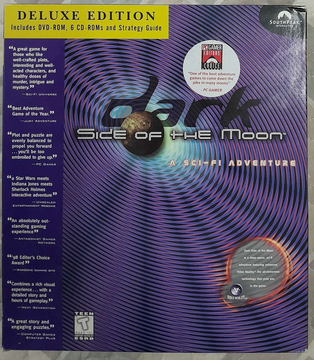 Dark Side of the Moon Big Box PC Adventure Game deluxe edition