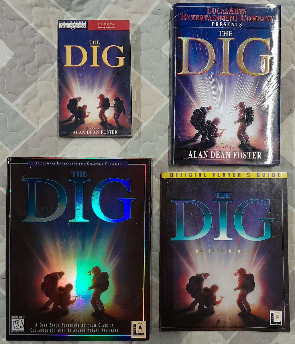 The Dig (Ultimate Bundle) PC Big Box Adventure Game (LucasArts)