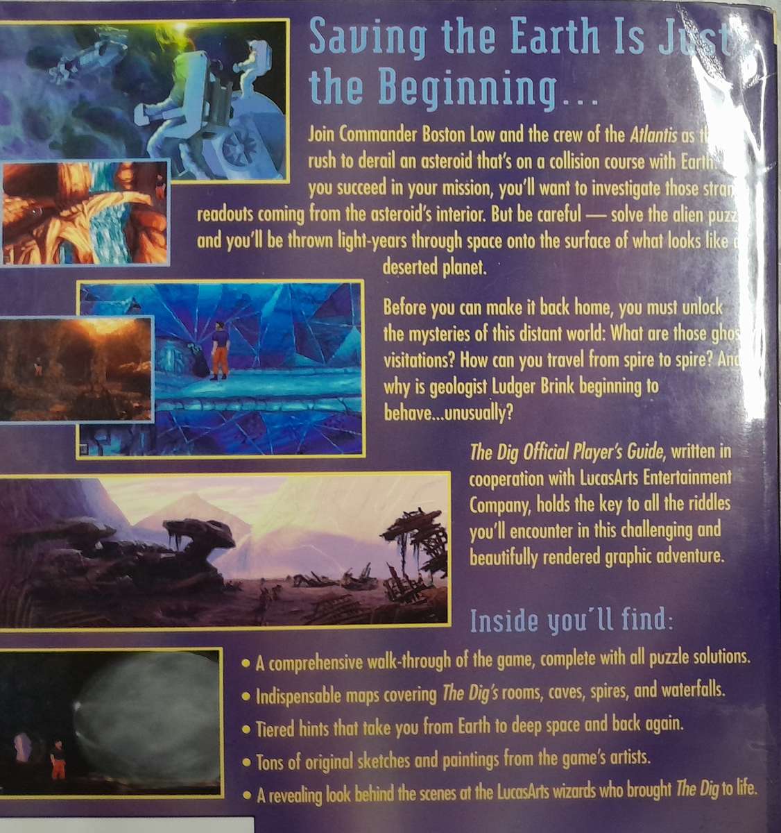 The Dig (Ultimate Bundle) PC Big Box Adventure Game (LucasArts)