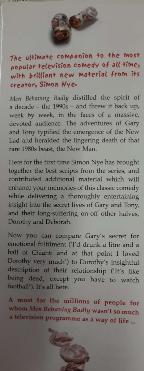 Men Behaving Badly - DVD bundle Series 1 to 6 PLUS "Last Orders" DVD and "Best of" book