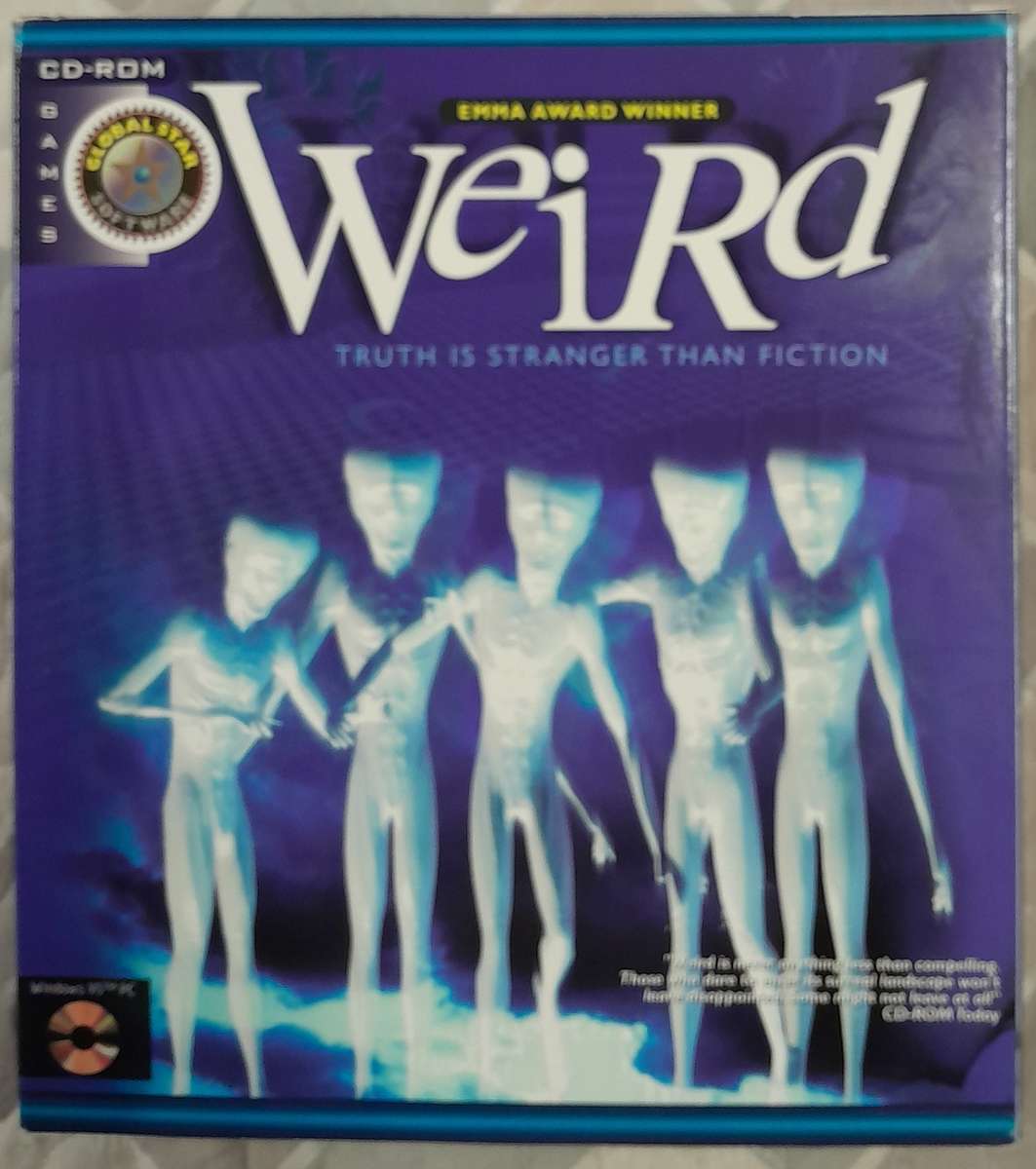 Weird - Truth Is Stranger Than Fiction - Interactive  CD-Rom PC Big Box