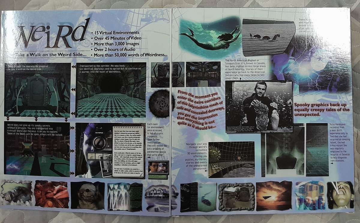 Weird - Truth Is Stranger Than Fiction - Interactive  CD-Rom PC Big Box