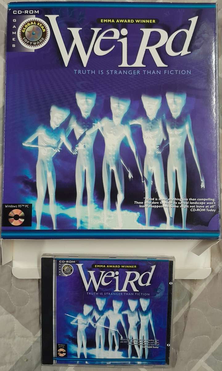 Weird - Truth Is Stranger Than Fiction - Interactive  CD-Rom PC Big Box