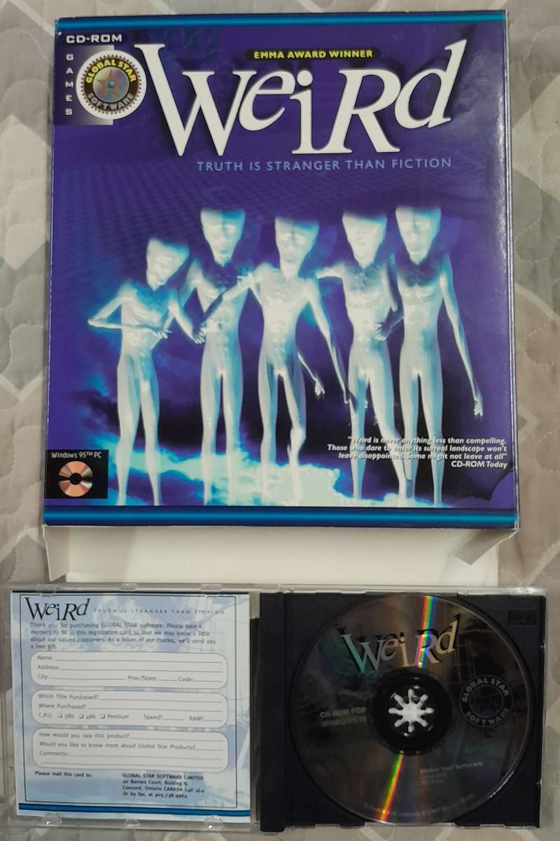 Weird - Truth Is Stranger Than Fiction - Interactive  CD-Rom PC Big Box