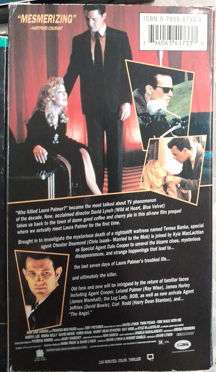 Twin Peaks - Series 1 & 2 VHS Box Set PLUS Pilot and Fire Walk With Me VHS bundle (USA NTSC format)