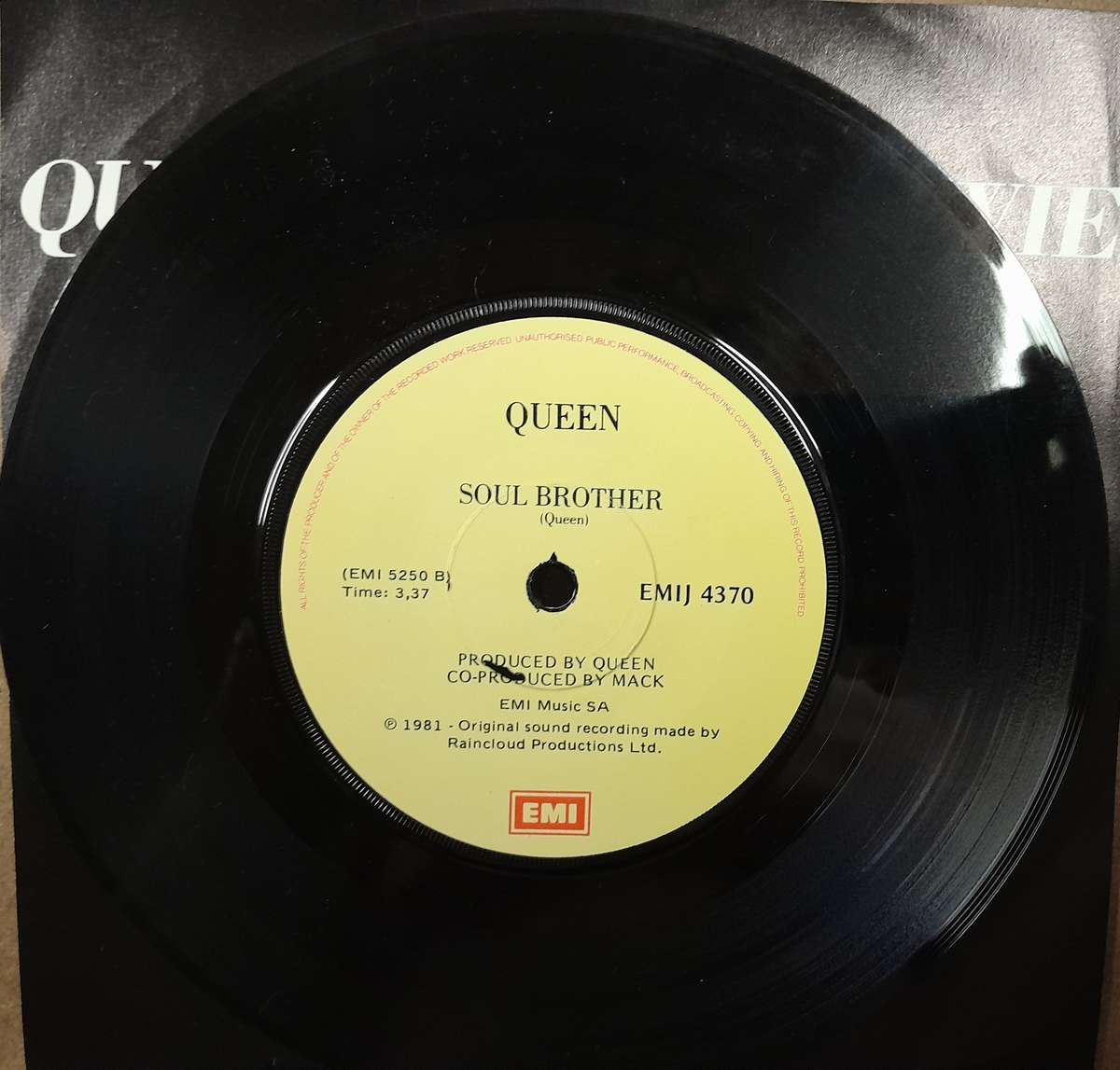 Queen and David Bowie - Under Pressure 7" Single