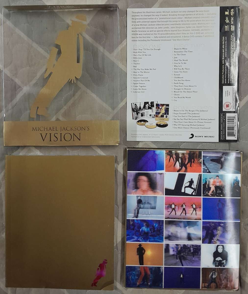 Michael Jackson - Michael Jackson's Vision 3DVD set