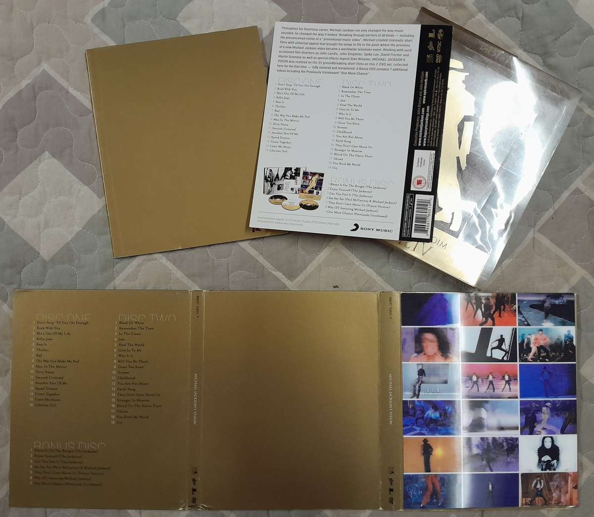 Michael Jackson - Michael Jackson's Vision 3DVD set