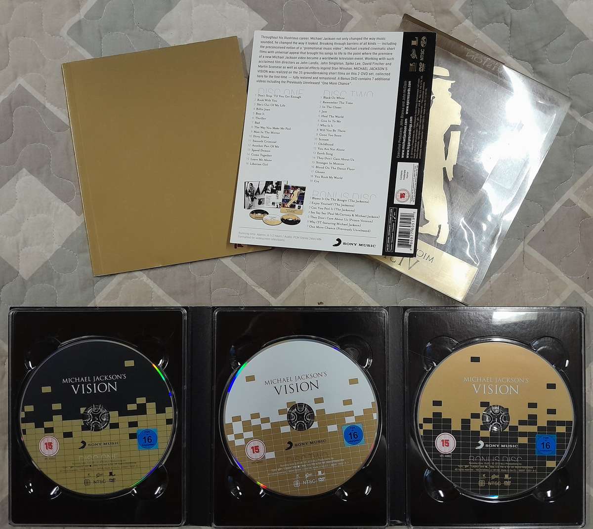 Michael Jackson - Michael Jackson's Vision 3DVD set