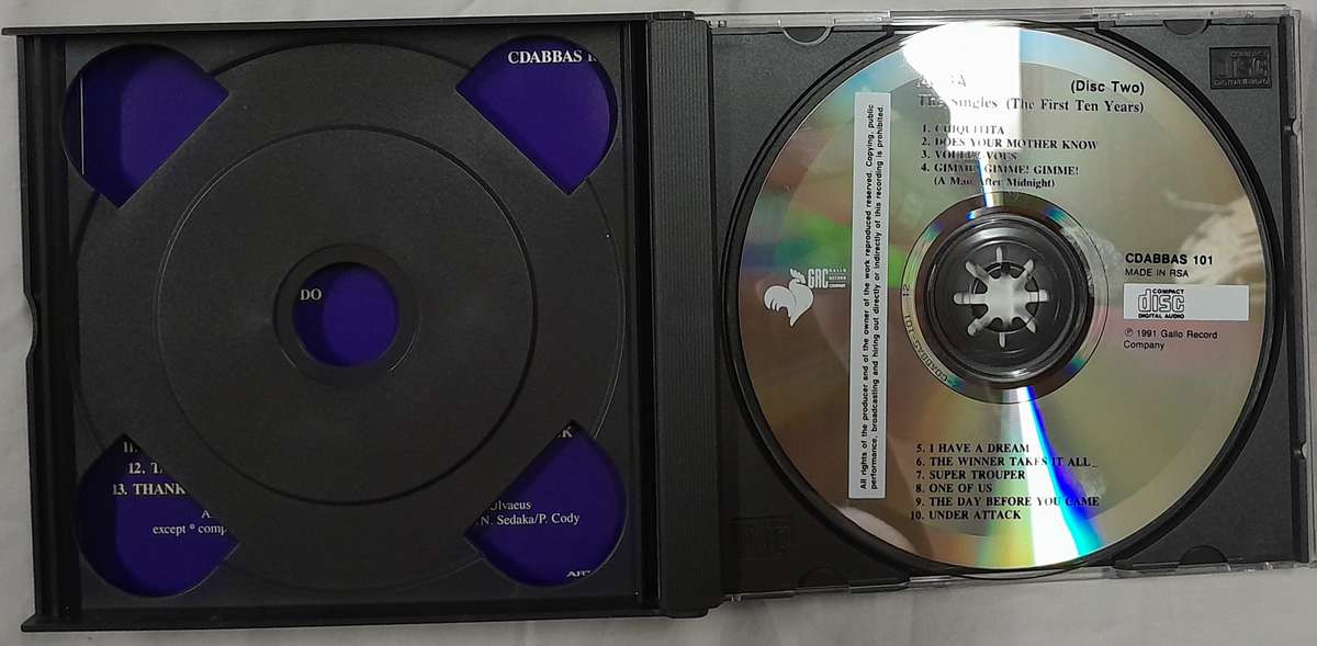 ABBA - The Singles The First Ten Years 2CD