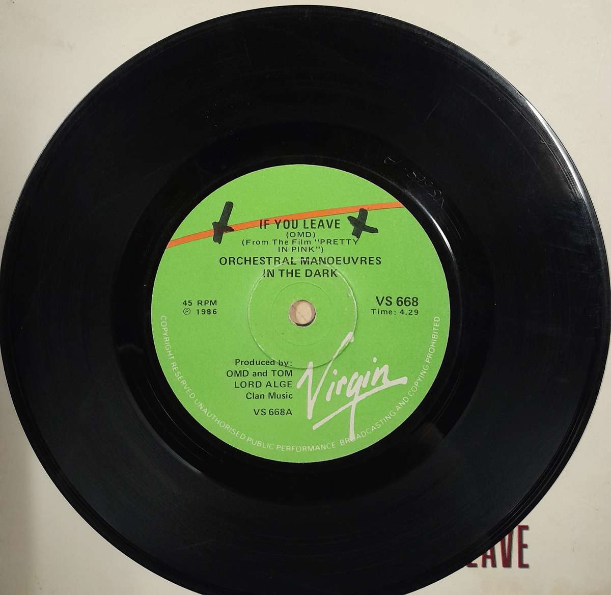 OMD - 3 x 7" single bundel (Joan of Arc (Maid of Orleans), We Love You, If You Leave)