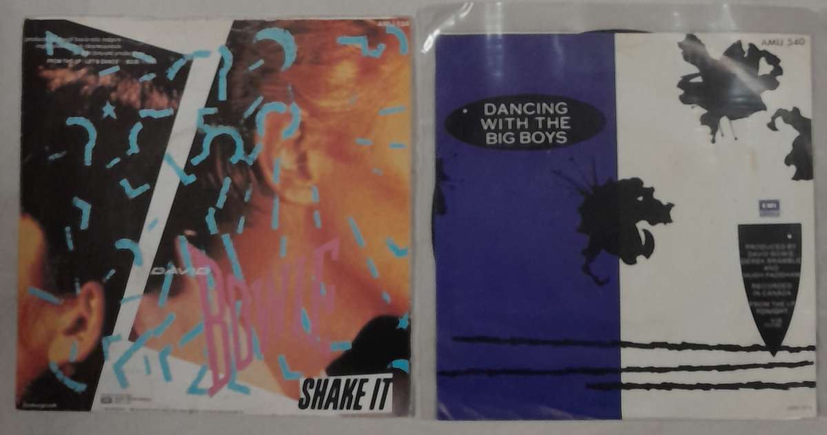 David Bowie - 2 x 7" single bundle (China Girl / Blue Jean)