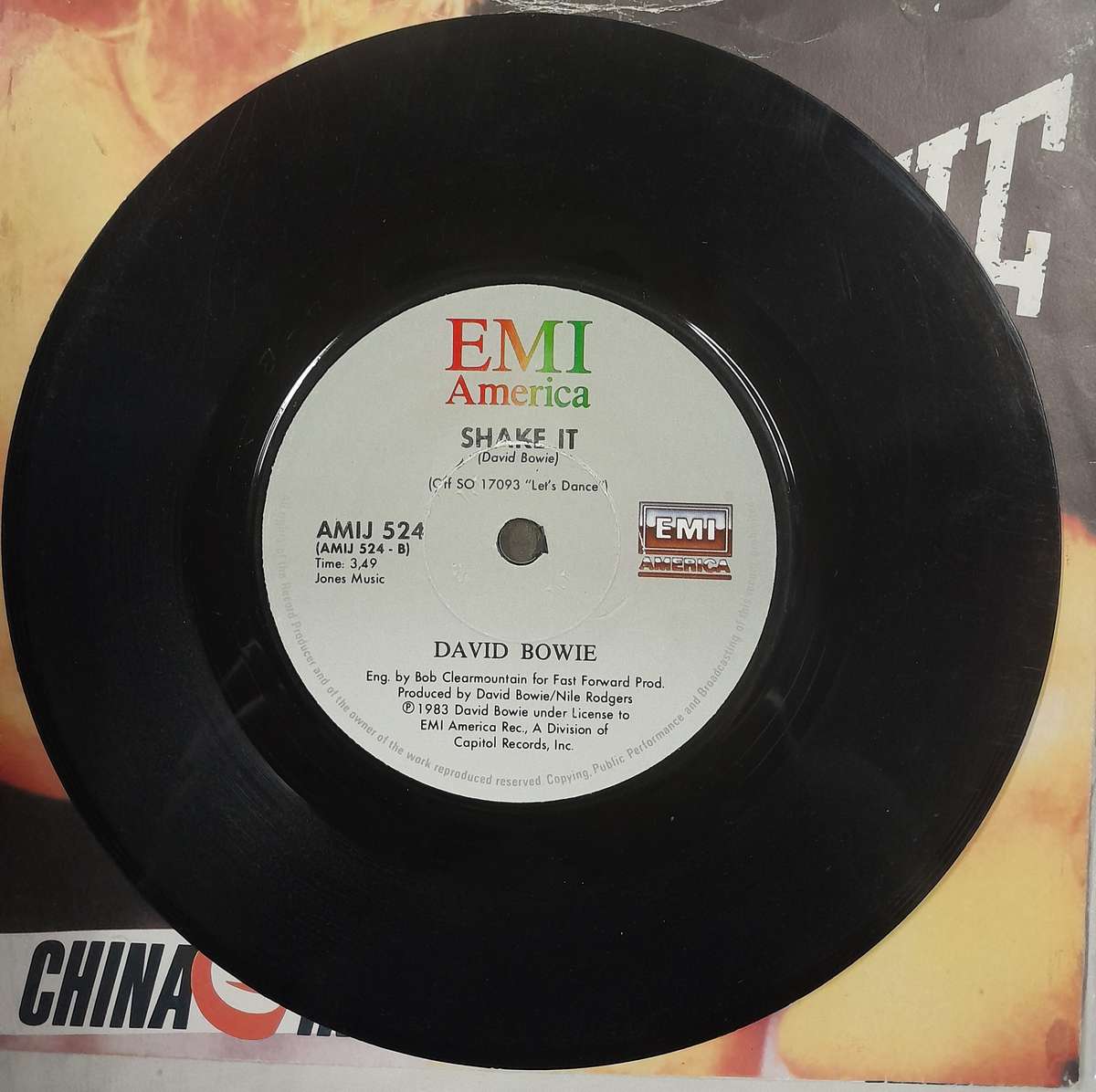 David Bowie - 2 x 7" single bundle (China Girl / Blue Jean)