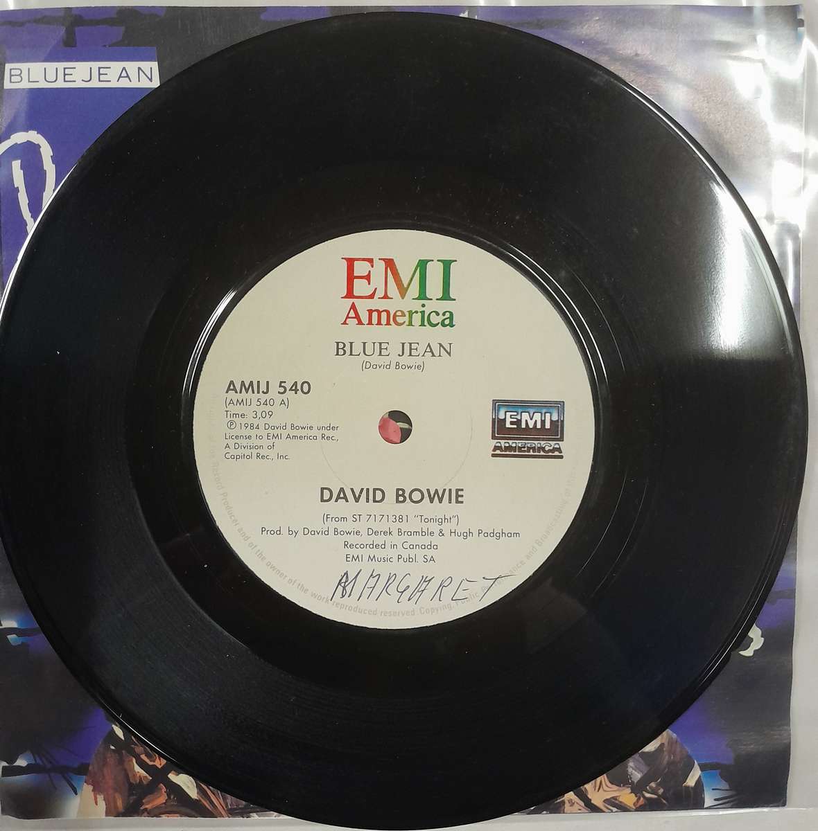 David Bowie - 2 x 7" single bundle (China Girl / Blue Jean)