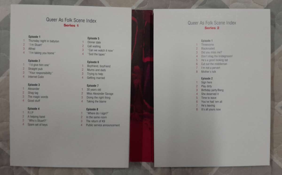 Queer as Folk - Definitive Collector's Edition 4 DVD set (Complete UK series 1 & 2) (Gay interest))