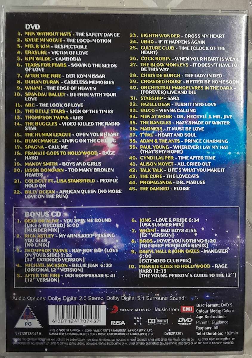 Awesome 80's Volume 7 DVD