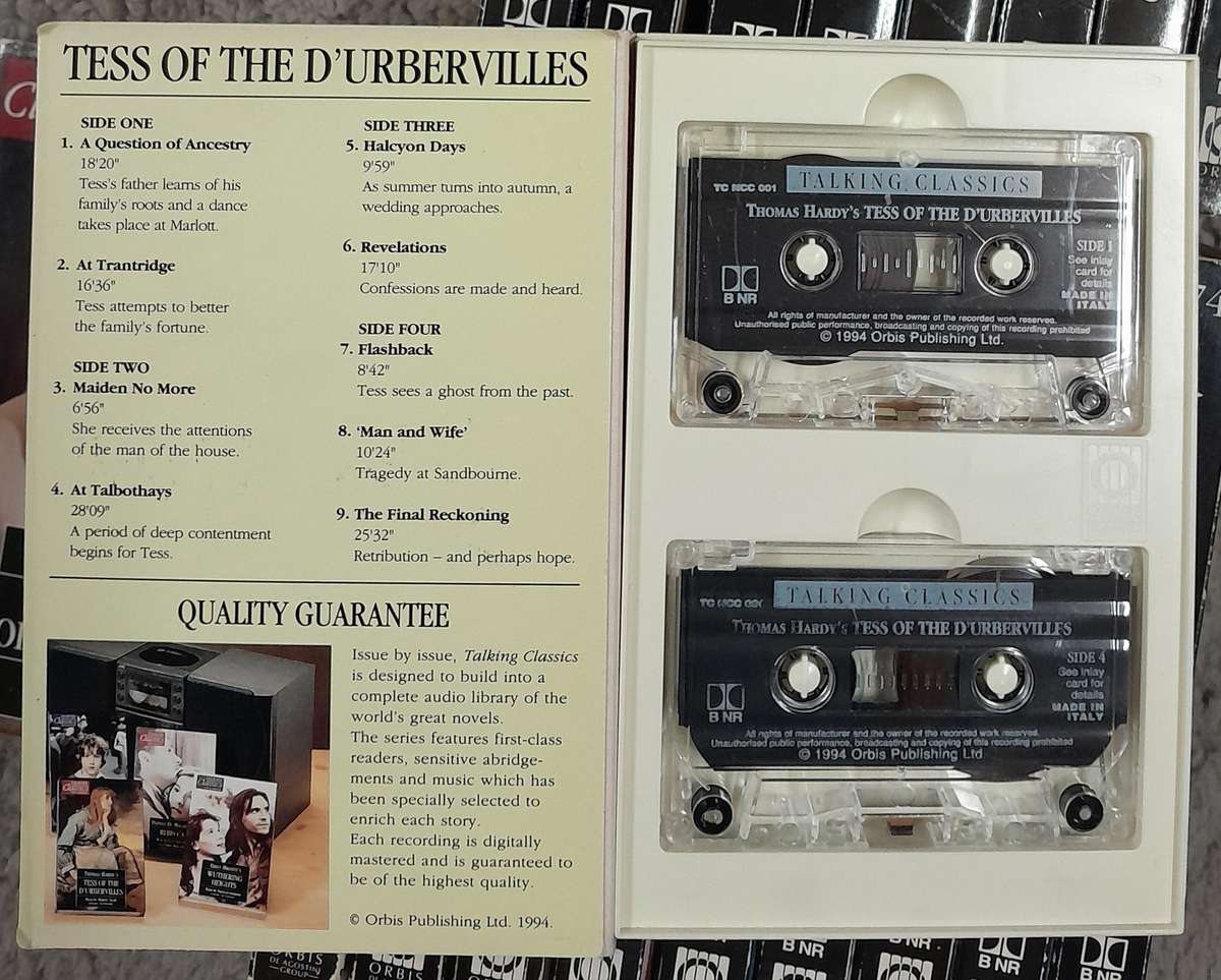 Talking Classics - Selection of 19 Audio Books on tape (Jane Austen, Charles Dickens, Oscar Wilde)