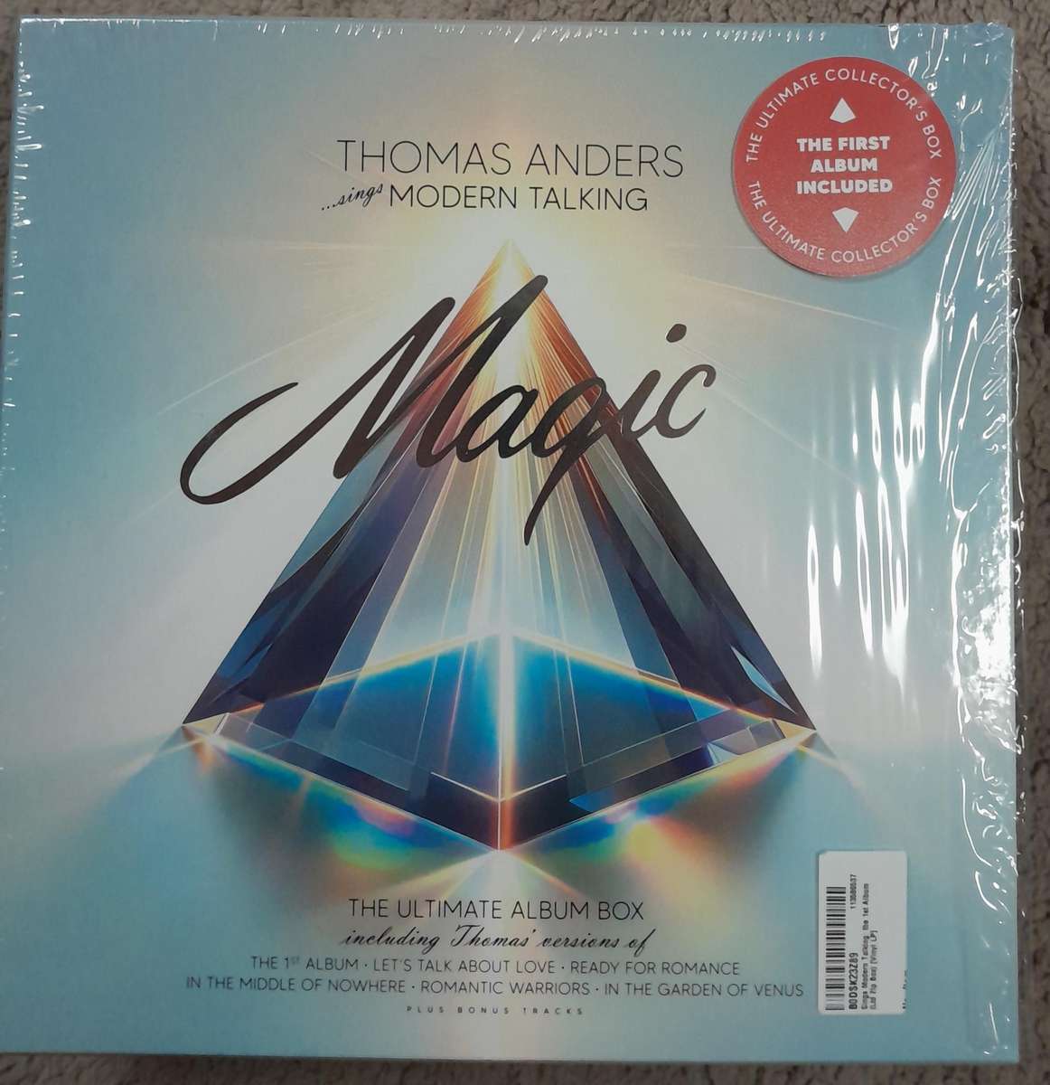 Modern Talking / Thomas Anders - Storage box and booklet with poster NO RECORDS!