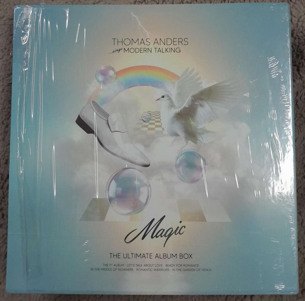 Modern Talking / Thomas Anders - Storage box and booklet with poster NO RECORDS!