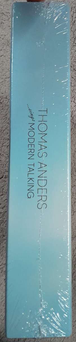 Modern Talking / Thomas Anders - Storage box and booklet with poster NO RECORDS!