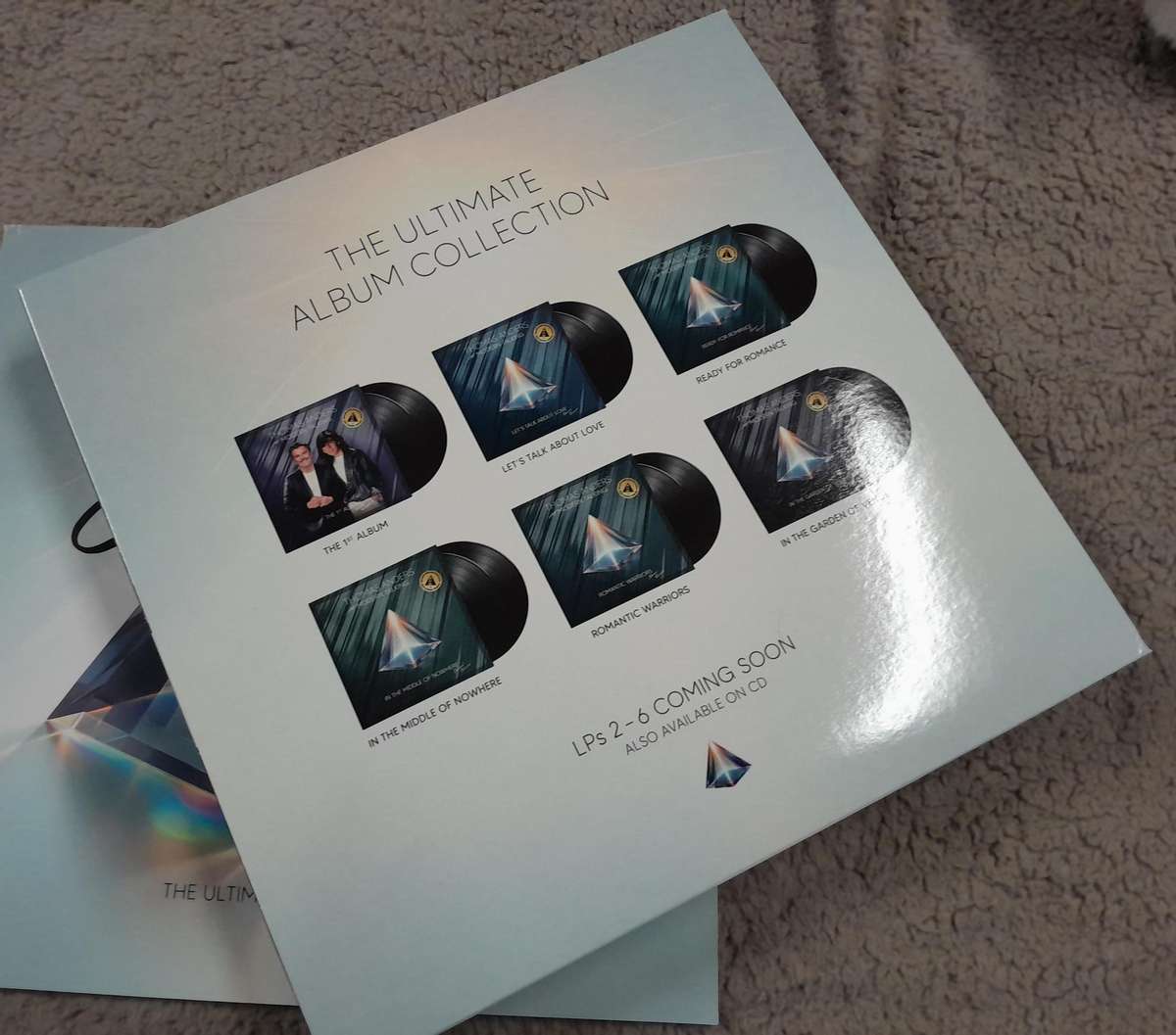 Modern Talking / Thomas Anders - Storage box and booklet with poster NO RECORDS!