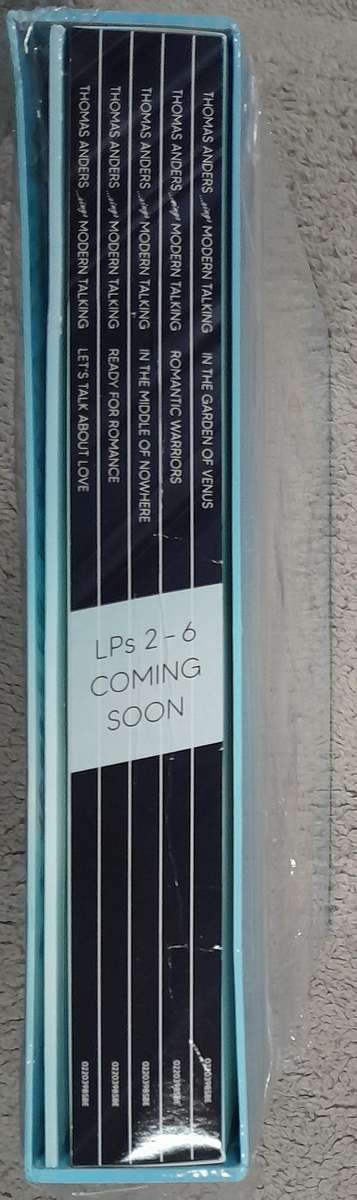 Modern Talking / Thomas Anders - Storage box and booklet with poster NO RECORDS!