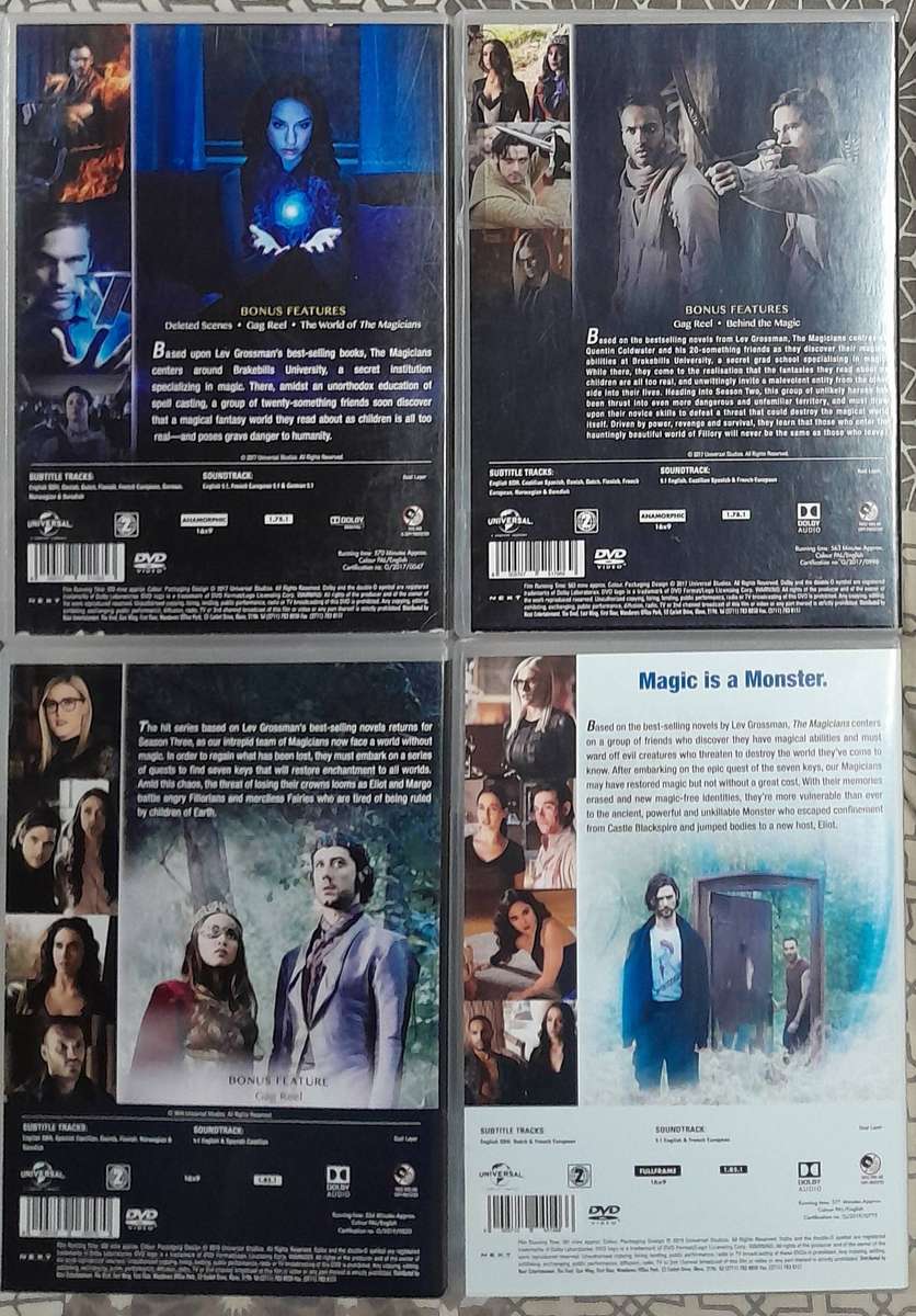 The Magicians - Seasons 1 to 4 DVD bunde