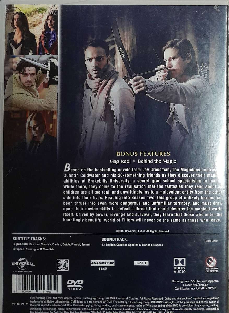 The Magicians - Seasons 1 to 4 DVD bunde