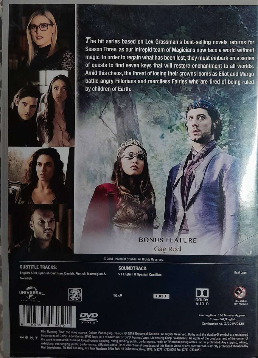 The Magicians - Seasons 1 to 4 DVD bunde